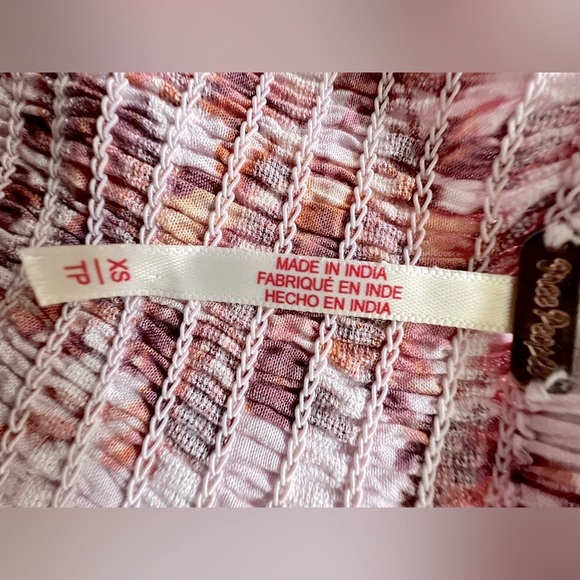 Floral Pink Long Sleeve Dress - Picture 5 of 6